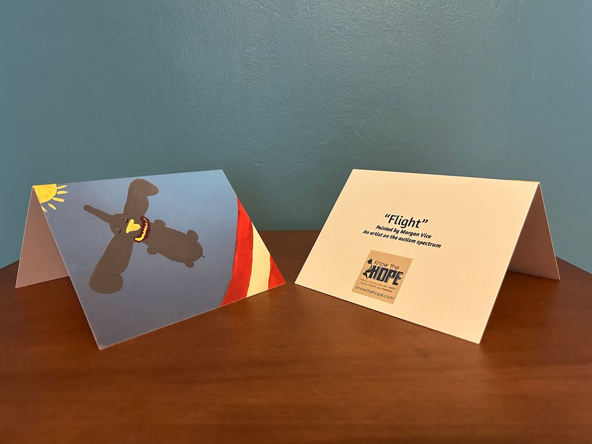AVAILABLE IN US ONLY “Flight” Notecards by Morgan Vice