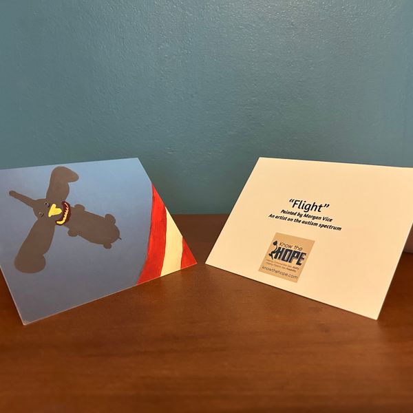 AVAILABLE IN US ONLY “Flight” Notecards by Morgan Vice