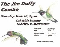 Jim Duffy Combo at the Lakeside Lounge
