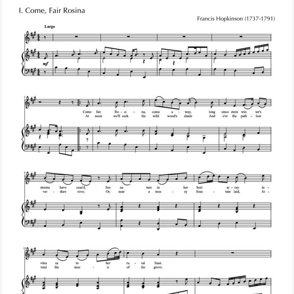 The Hopkinson Songbook