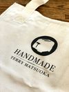 "How to Origami Crane" organic canvas bag