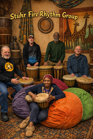 Stuhr Fire Rhythm Group featuring MS rObi K