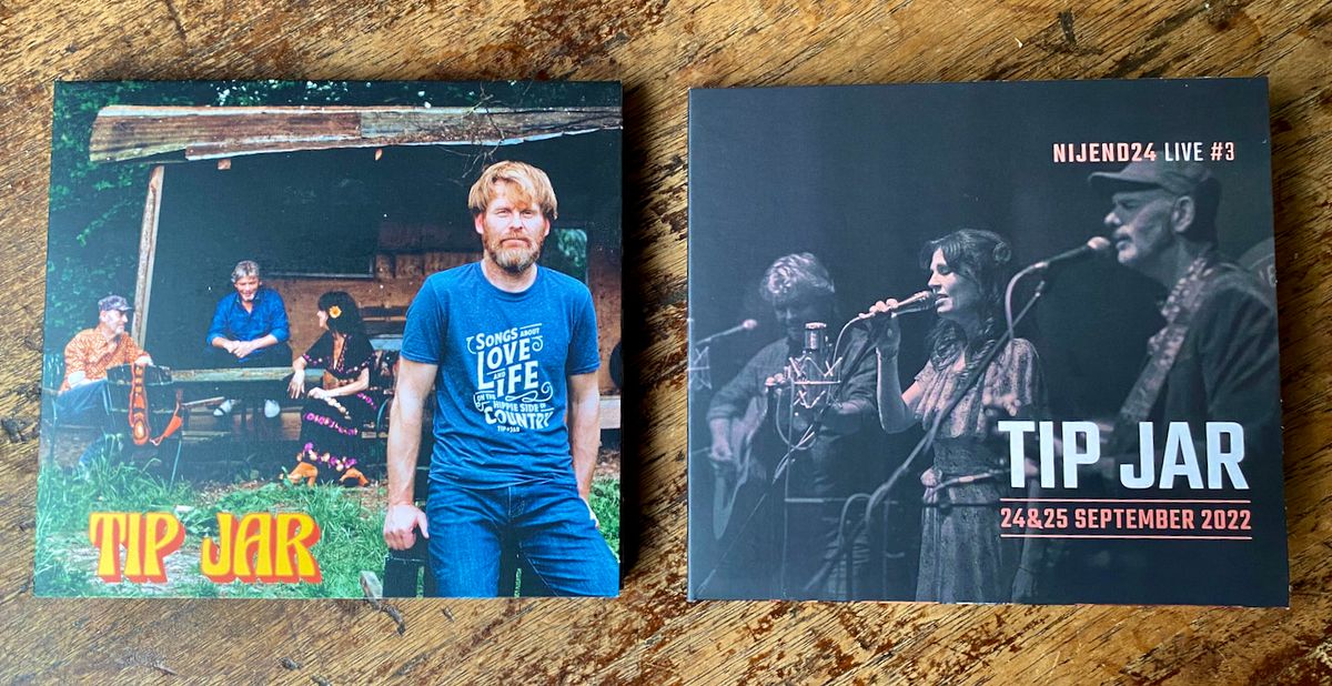 2 nieuwe Tip Jar cd's + kies gratis cd van Bart de Win!