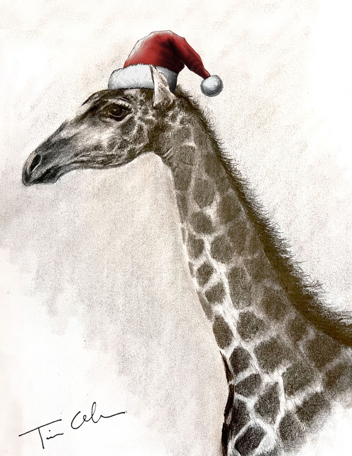 Christmas Giraffe