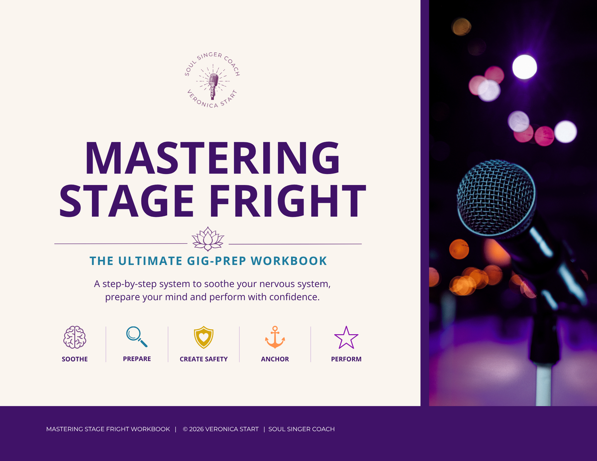 Mastering Stage Fright (The Ultimate Gig-Prep Workbook)