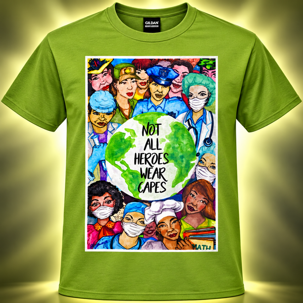 Essential Worker (Green) -Treshirt