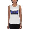 Women's Tank Jimmies 80s Mix Tape Logo on Front