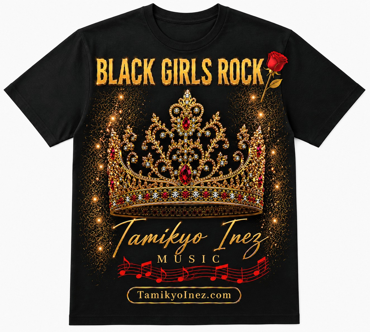 Black Girls Rock crown Tshirt