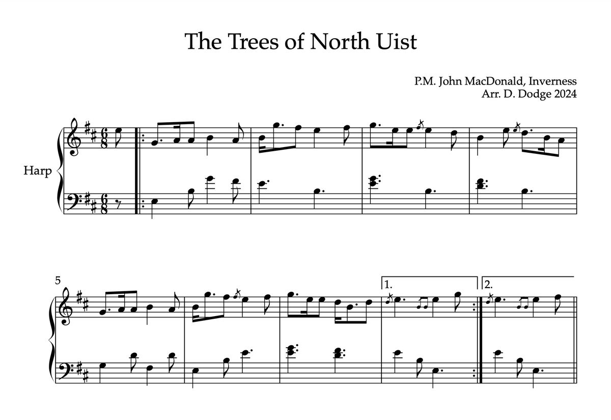 The Trees of North Uist