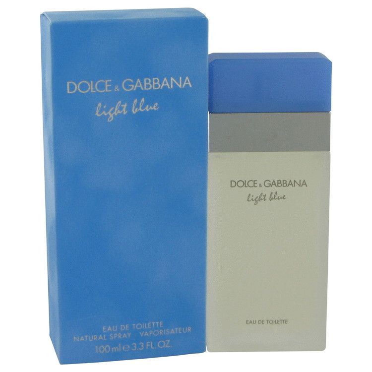 Light Blue Perfume By DOLCE & GABBANA FOR WOMEN 3.4 oz Eau De Toilette Spray
