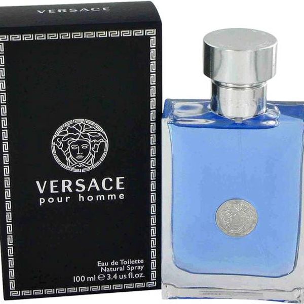 Versace Pour Homme Cologne 3.4 oz Eau De Toilette Spray FOR MEN
