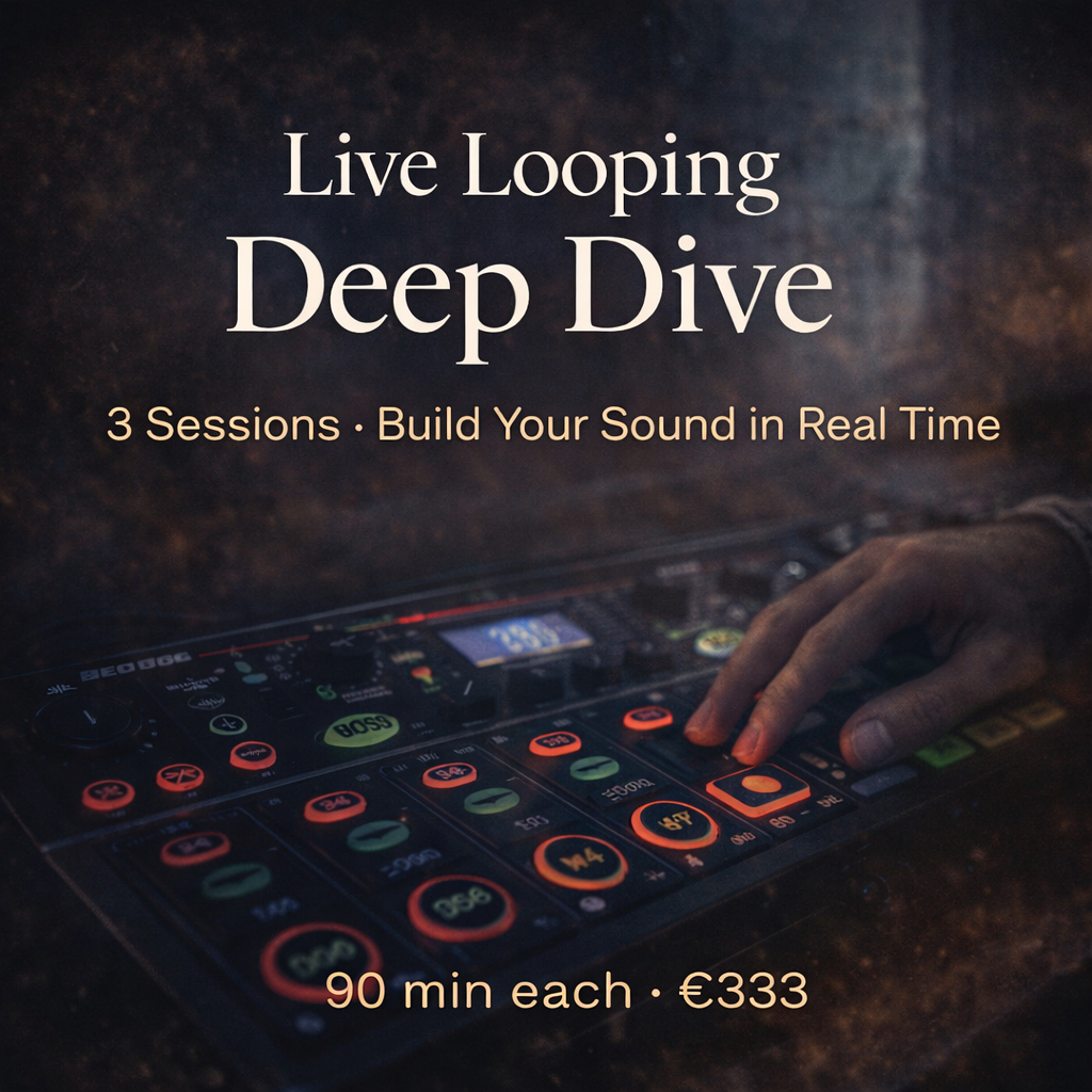 Live Looping Deep Dive - 3 Sessions · Build Your Sound in Real Time