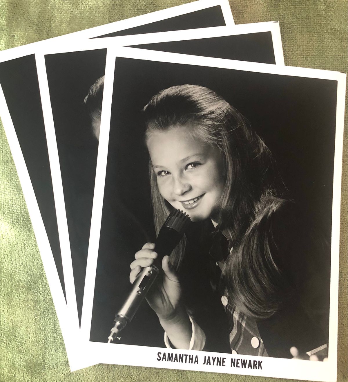 Autographed Vintage glossy headshot (Age 9)