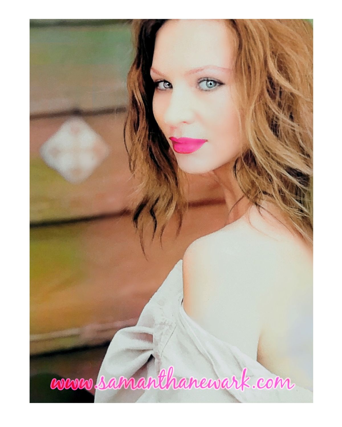 SAMANTHA “I'VE GOT MY EYE ON YOU” Autographed Print