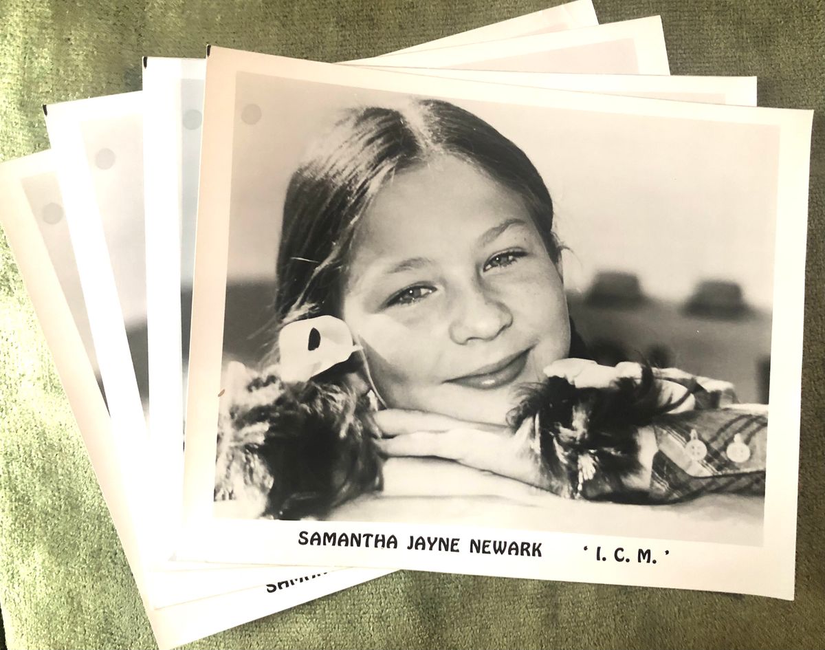 Autographed vintage glossy headshot (Age 11)