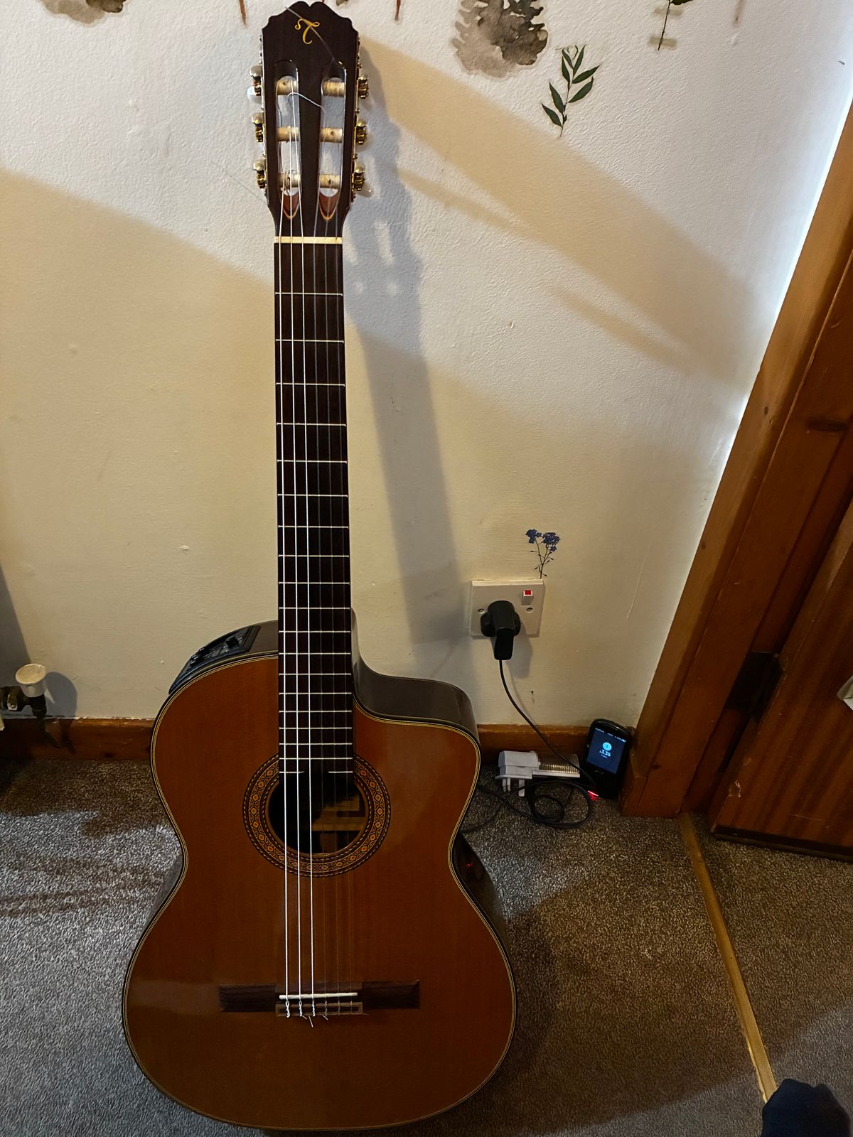 Takamine EC132SC Electric Classical Guitar 2010 Made in Japan w/Hard case