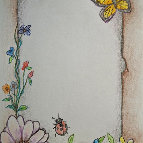 Notepad printable art