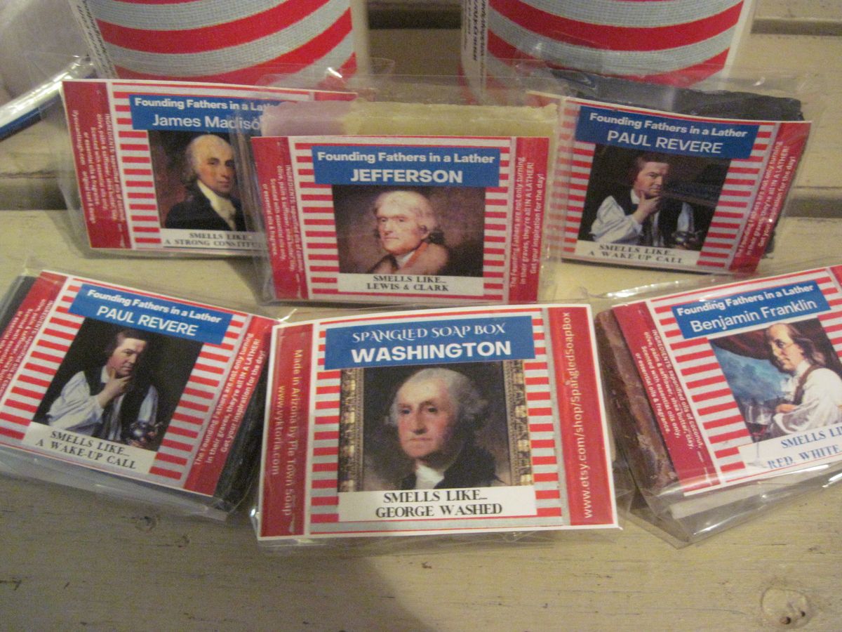 spangled soapbox mini soaps