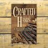Crafted By His Hands: A Woodworker's Devotional - Paperback Book