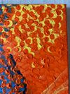 "Oscar In Orange No.1" Original Acrylic On Canvas Painting by Ricky Fitzpatrick