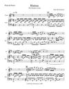 "ELATION" - Sheet Music for Flute & Piano - Instant Download