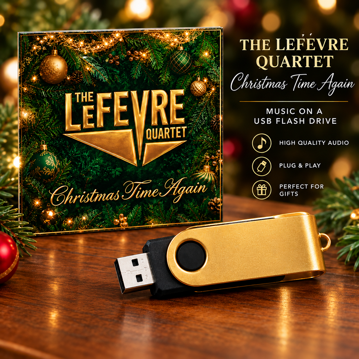 Christmas Time Again - USB Drive