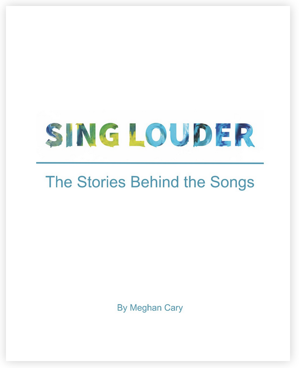 Soft Cover Book - Sing Louder: the Stories Behind the Songs