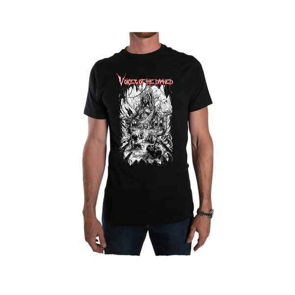 "Damned Souls" Mens Graphic Tee