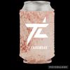 “TL” Velvet Koozie- Antique Rose