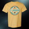 Unisex - Mustard Aztec Horizon Tee