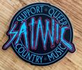 Support Queer Satanic Country Music sticker