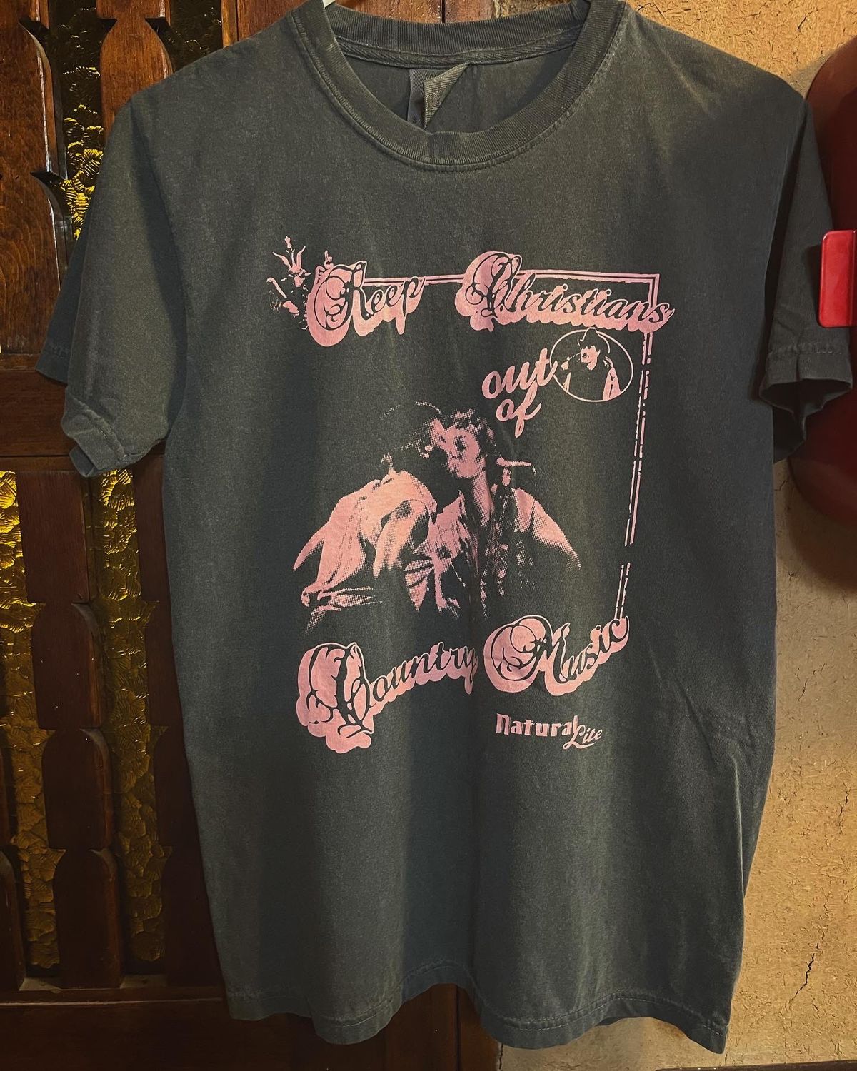 "Keep Christians out of Country Music" shirt