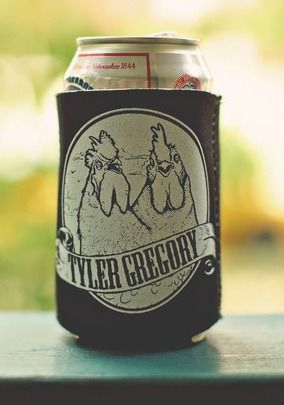2 Headed Rooster Koozie