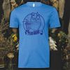 Rooster T-Shirt Blue
