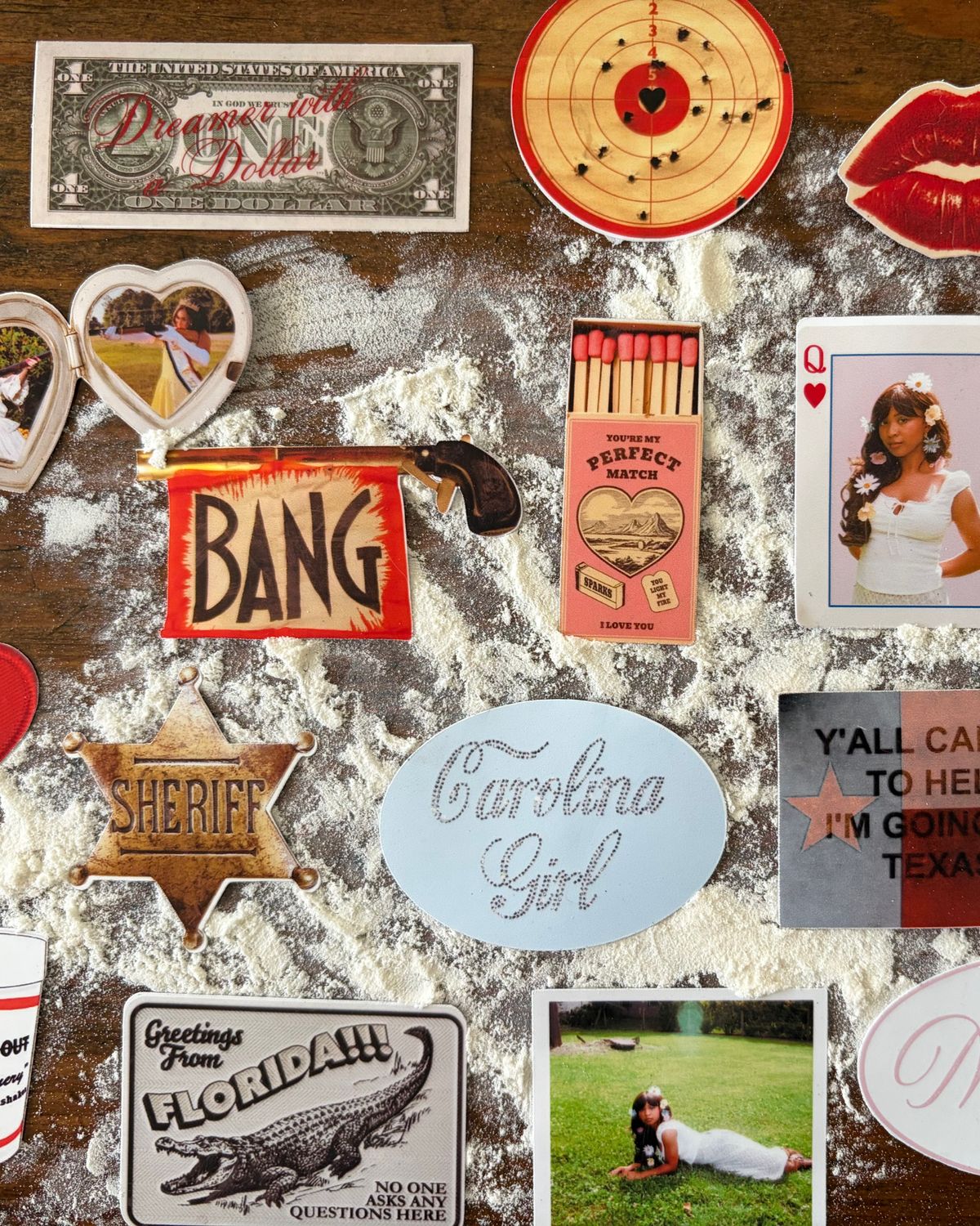 Southern Prima Donna Stickers