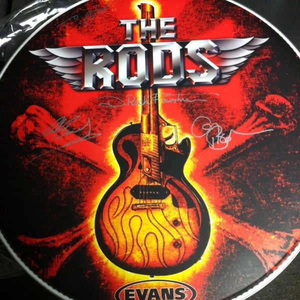 The Rods Vengeance Souvenir Drumhead 14"