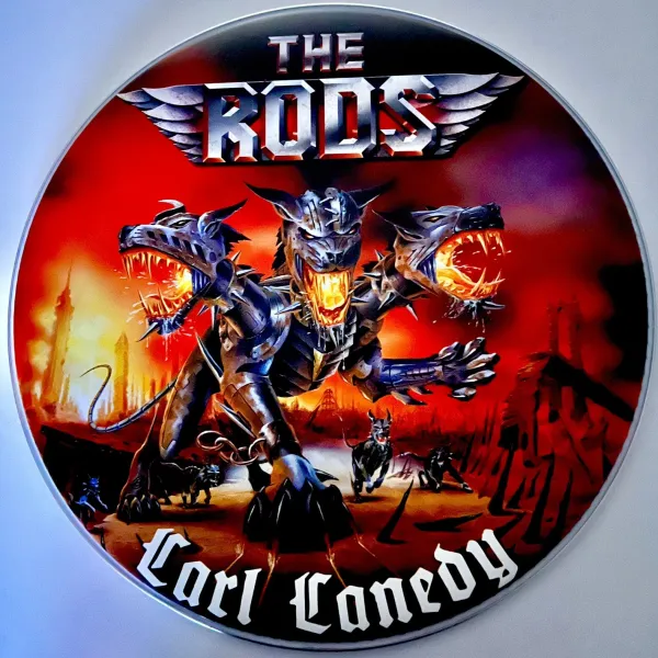 The Rods Souvenir Drumhead 14" Full Color