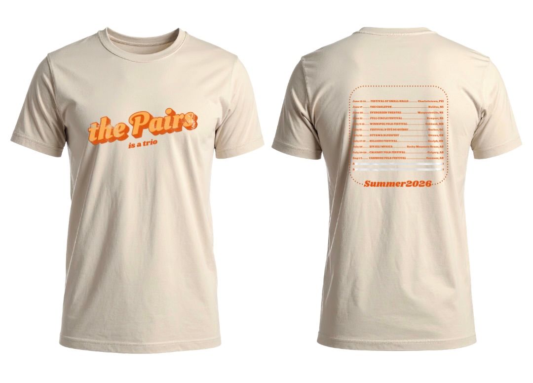 T-Shirt, "The Pairs is a Trio" Summer 2026