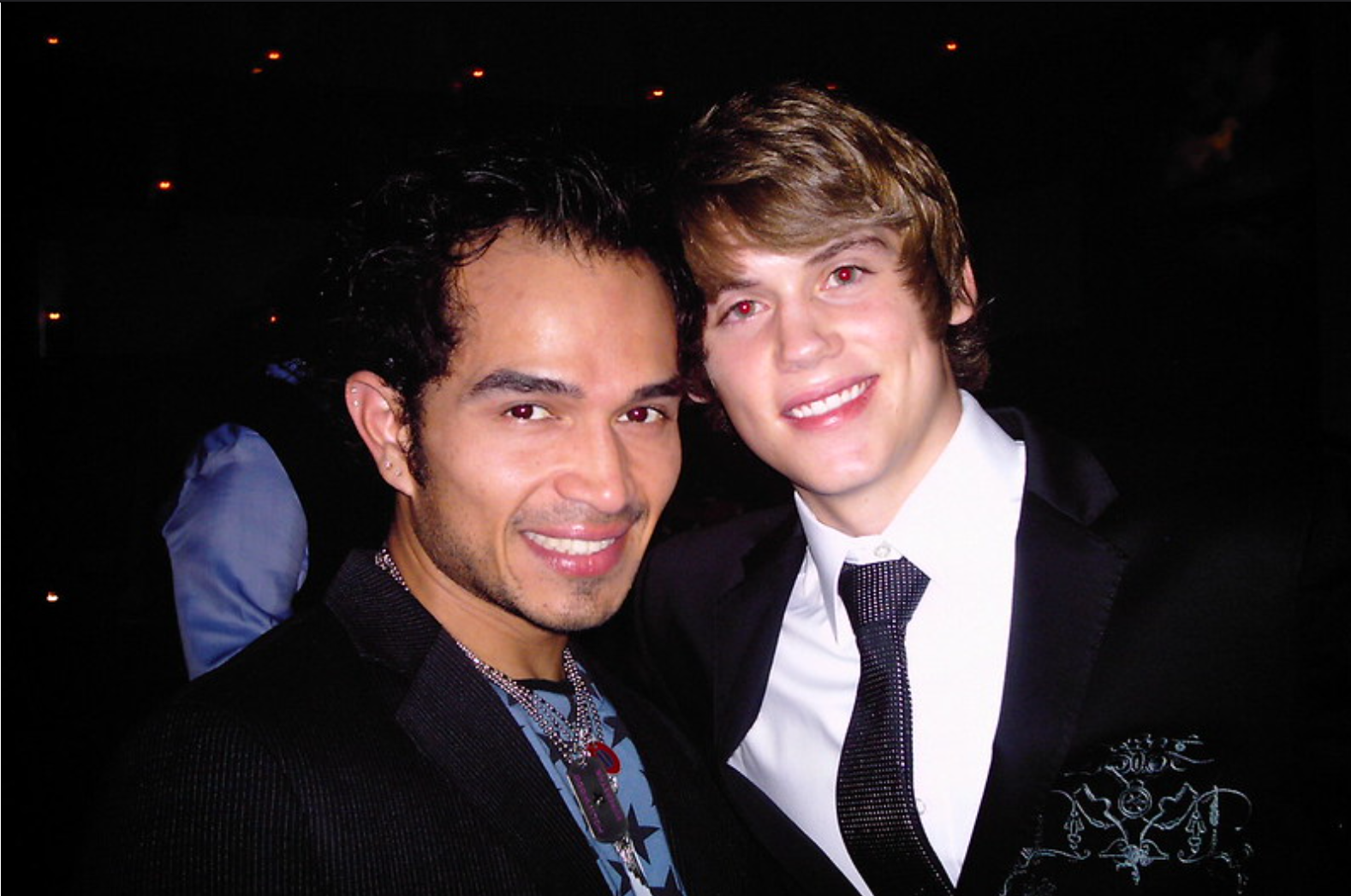 The World's No. 1 Superstar®, Sidow Sobrino with actor and singer Tony Oller