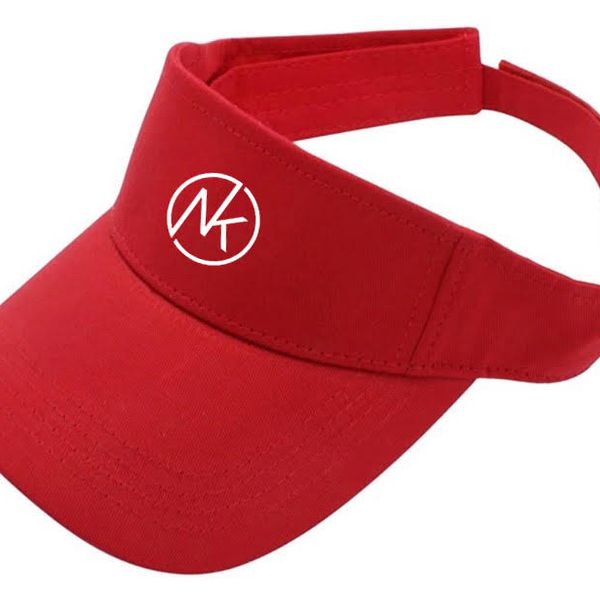 NicFit Unisex Visor (Red)