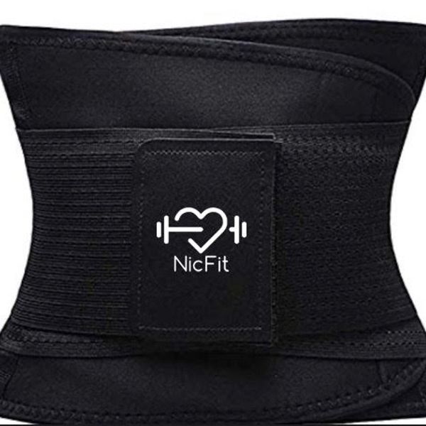 NicFit Waist Trainer (White Logo)