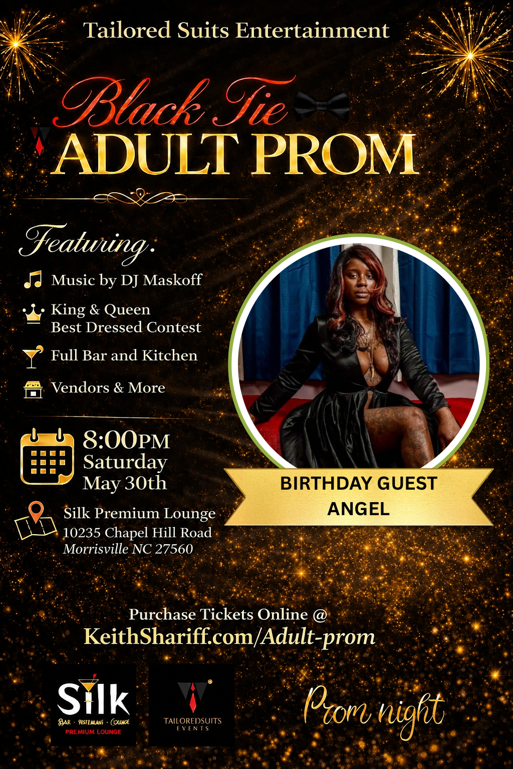 Happy Birthday Season Angel! Discounted VIP admission