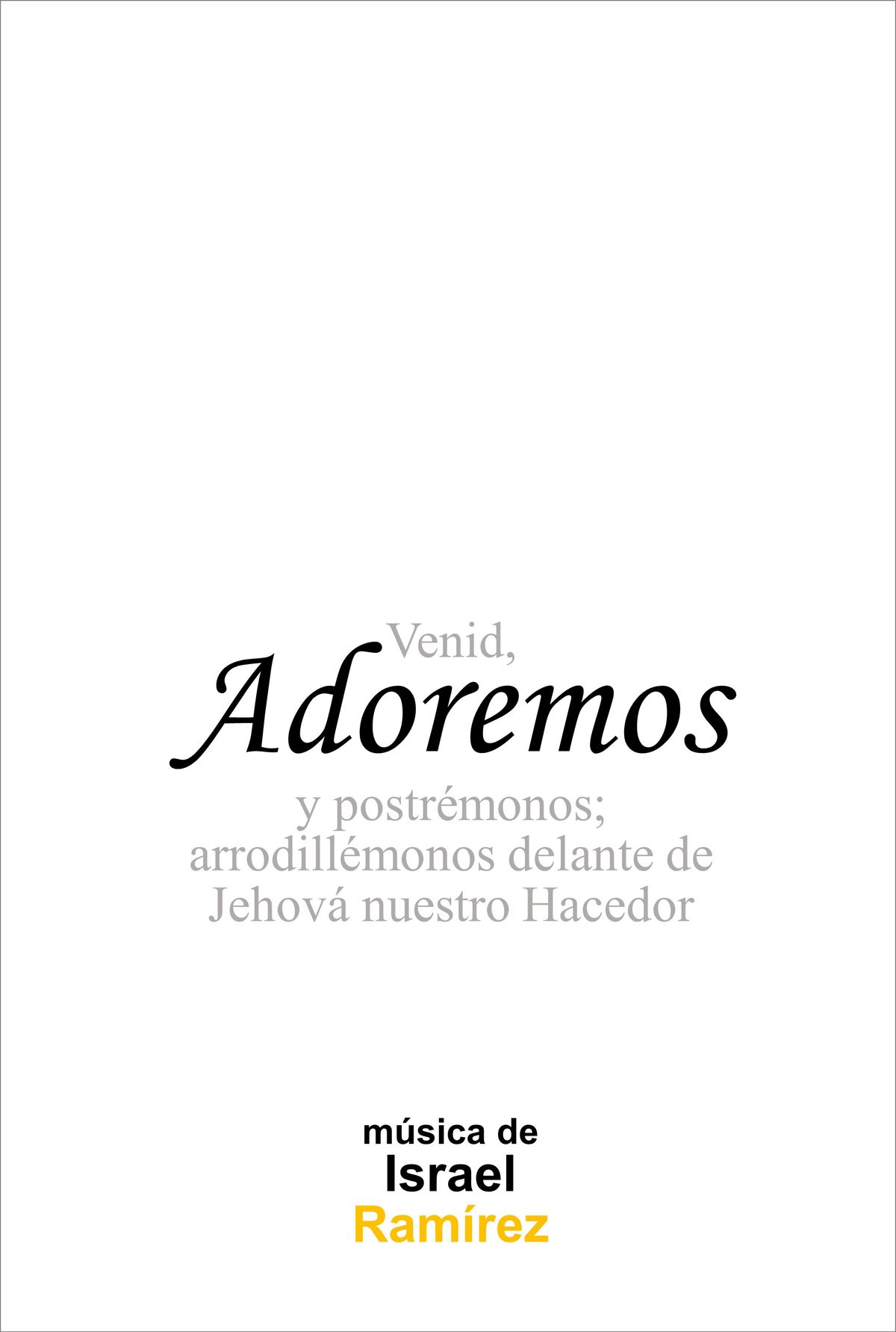 eBook "Adoremos"