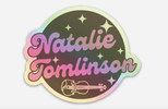 Holographic Sticker 3" x 2.47"