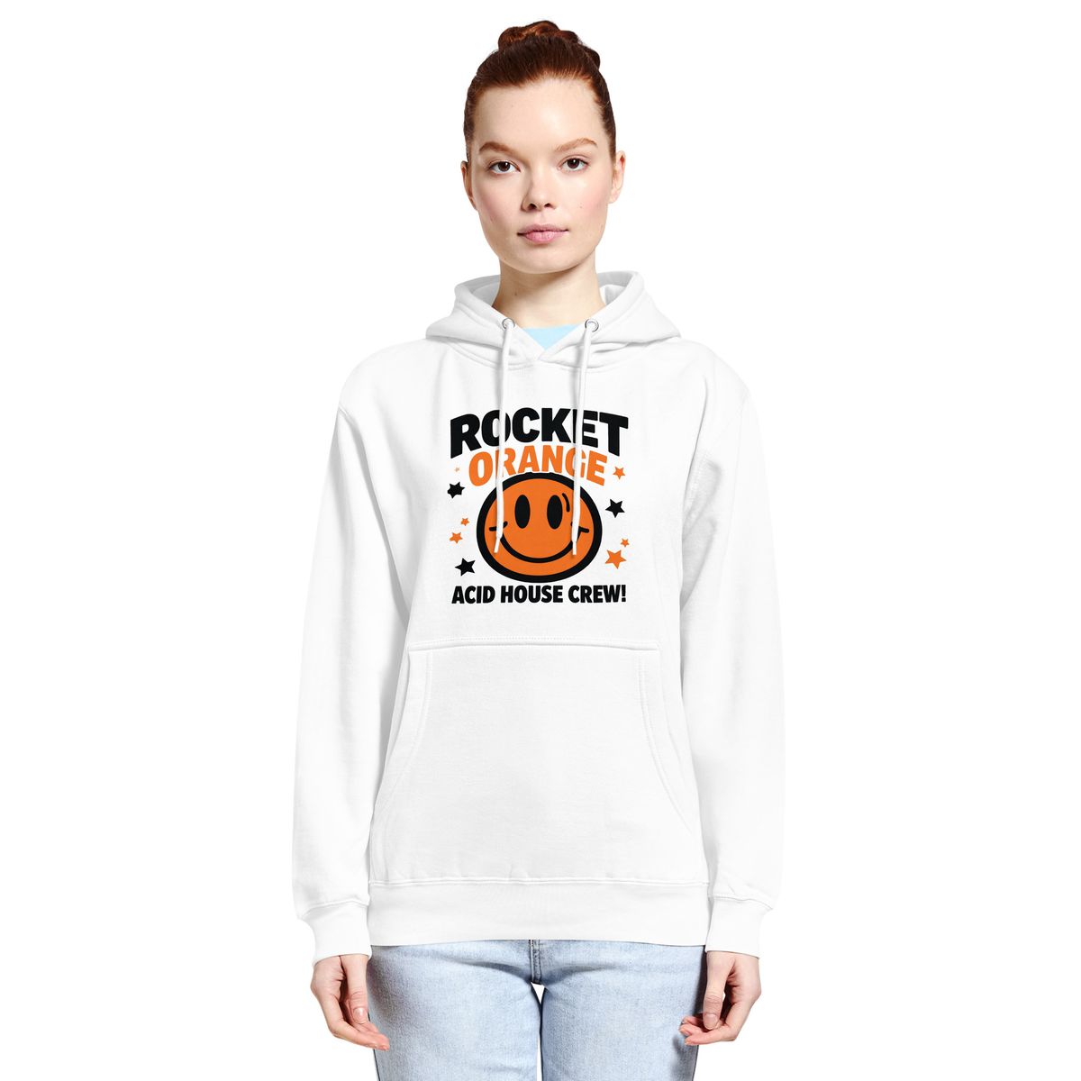 Rocket Orange - Acid House Crew Hoodie