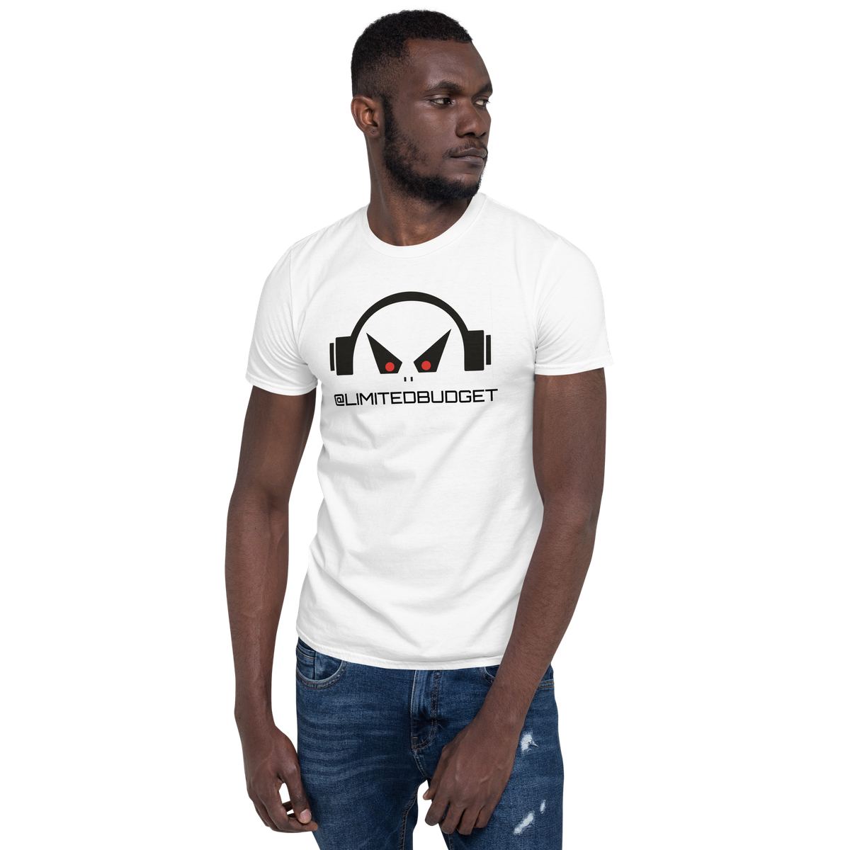 Tee Shirt - White, Large Logo