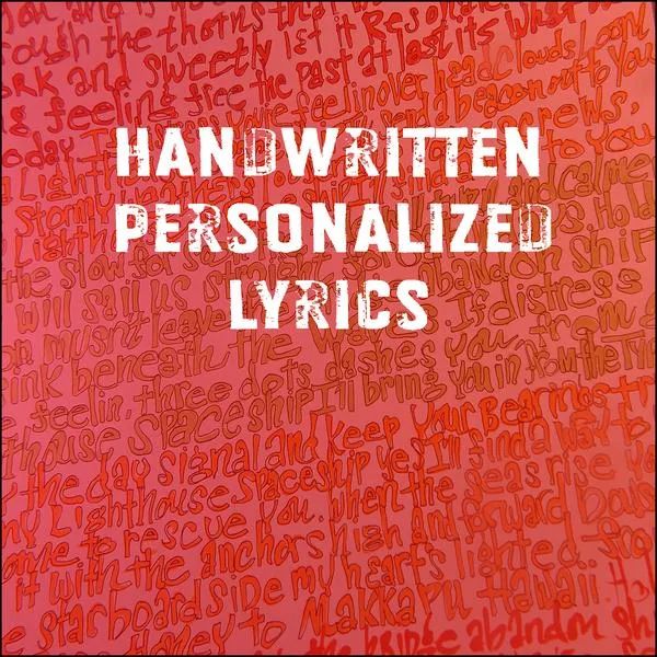 ROGER - HANDWRITTEN AND PERSONALIZED LYRICS