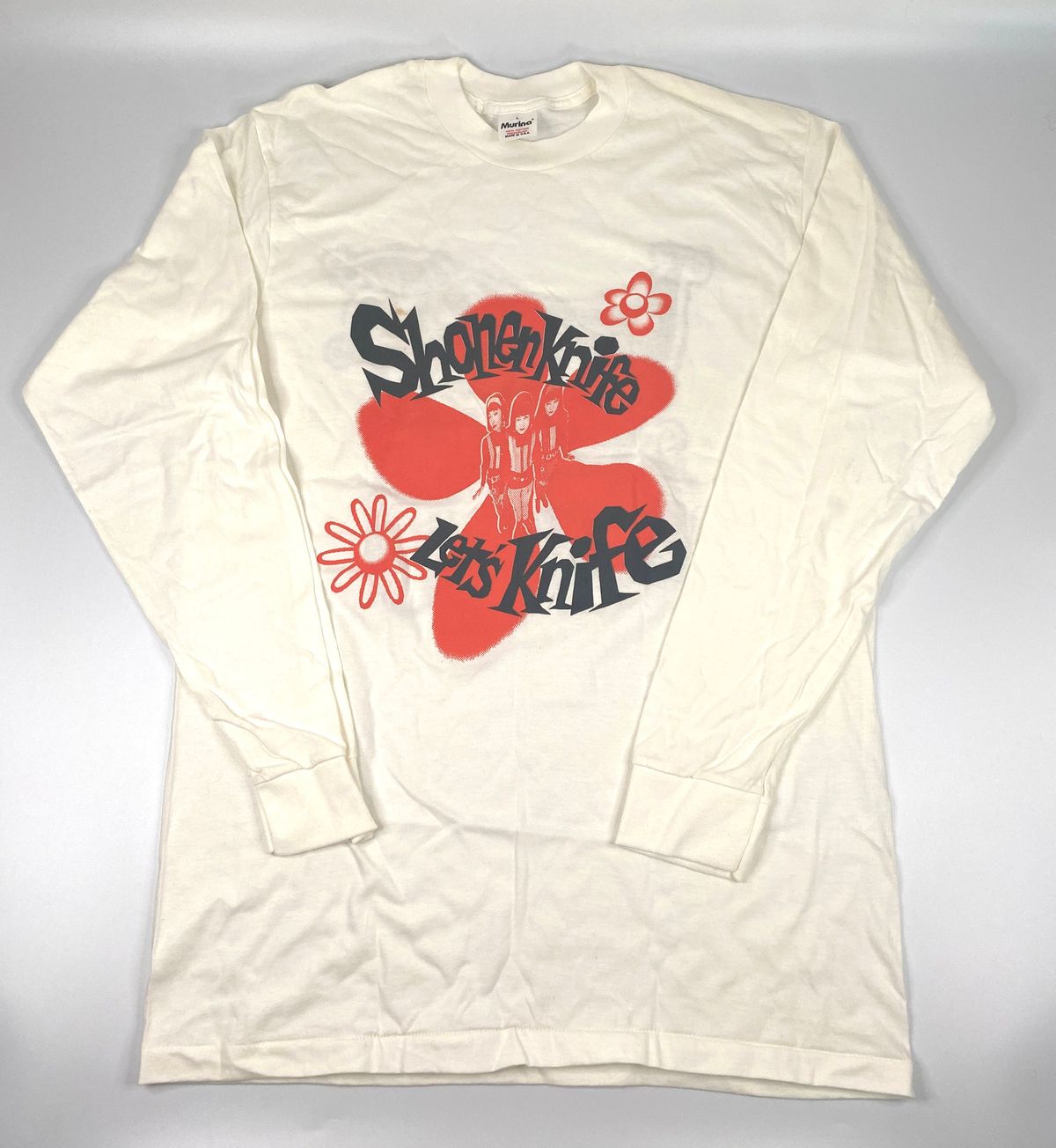 *NEW ITEM* JELLYFISH - Original 1993 Combo Shonen Knife/Jellyfish Tour T-Shirt - SIZE LARGE (NEW)