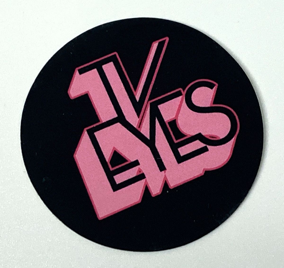 *NEW* TV Eyes Pink 2003 Original Sticker