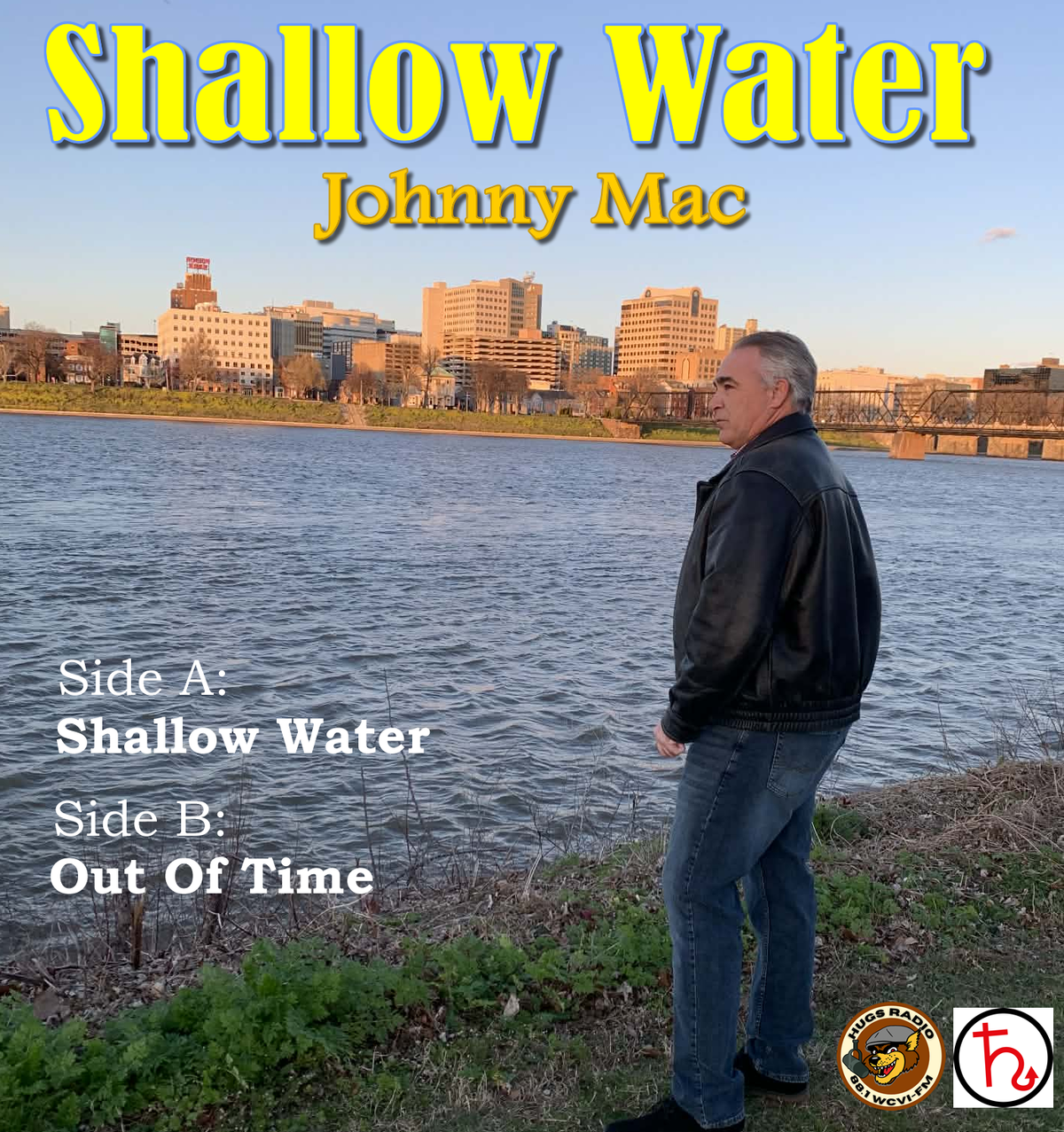 JOHNNY MAC - SHALLOW WATER / OUT OF TIME - 45rpm SINGLE (Hellbent on HUGS Pre-Sale)